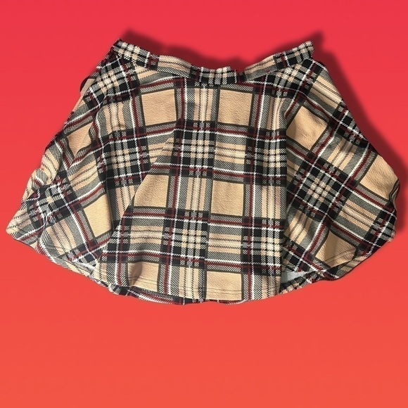SHEIN Plus High Waist Plaid Skirt - Picture 1 of 2